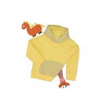 U.S. Polo Assn. Kız Çocuk Sarı Sweatshirt 50290706-VR044 - 9 - 10 Yaş