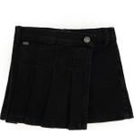 U.S. Polo Assn. Kız Çocuk Siyah Jean Şort Etek 50298209-DN0027 - 5 - 6 Yaş - Black