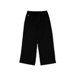 U.S. Polo Assn. Kız Çocuk Siyah Loose Fit Modal Karışımlı Kanvas Pantolon 50300911-vr046