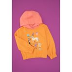 U.S. Polo Assn. Kız Çocuk TURUNCU Sweatshirt 50317906-VR244 - Mango - 4 - 5 Yaş