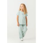 U.s. Polo Assn. Kız Çocuk Yeşil Pijama Takım - 9 - 10 Yaş
