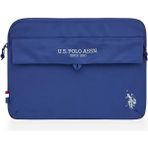 U.S. Polo Assn. Lacivert Laptop Kılıfı Suni Deri 13-13.3 Inç Macbook Air ve Pro Uyumlu Koruma PLEVR23684