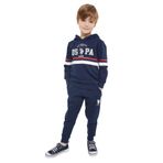 U.S. Polo Assn. Lisanslı Lacivert Erkek Çocuk Fermuarlı Eşofman Takım
