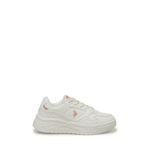 U.S. Polo Assn. Martha 4PR Beyaz-Pudra Kadın Sneaker Ayakkabı (Casual, Rahat kullanım)