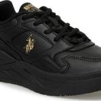 U.s.polo Assn Martha 4Pr Siyah Altın Comfort Casual Spor Ayakkabı