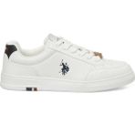 U.S. Polo Assn. Noah GR 5FX Beyaz Erkek Çocuk Klasik Sneaker