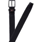 U.s. Polo Assn. Örgü Kemer - 115 cm - Siyah