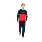 U.S. POLO ASSN. Pamuk Pijama Takımı, XL, 18930, Lacivert, erkek