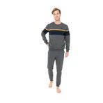 U.S. POLO ASSN. Pamuklu Pijama Takımı, XL, LK&18936, Antrasit Melanj, erkek
