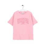 U.S. Polo Assn. Pembe Kız Çocuk Baskılı Pijama Takımı G084SZ0HF.000.US2527