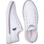 U.S. Polo Assn. Penelope Beyaz Unisex Keten Spor Ayakkabı Düz Tabanlı