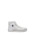 U.S. Polo Assn. Penelope High 4FX Beyaz Kadın Klasik Sneaker