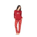 U.S. POLO ASSN. Pijama Takımı, L, PRA-13062618-655276, Bordo, kadın
