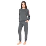 U.S. POLO ASSN. Pijama Takımı, L, USPA20115W25-26, Antrasit, kadın