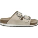 U.S. Polo Assn. Plain NU 5FX Bej Kadın Mantar Terlik