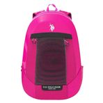 U.S. Polo Assn. PLÇAN20087 Dört Bölmeli Pembe Siyah Okul Çantası