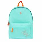 U.S. Polo Assn. PLCAN24230 Yazı Desenli Okul Çantası