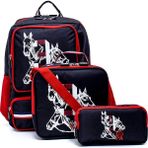 U.S. Polo Assn. PLSET091110 Siyah Erkek Çocuk Okul Çanta Seti
