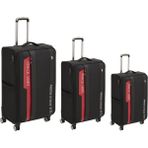 U.s. Polo Assn. PLVLZ24031 Kumaş Valiz 3lü Set Siyah