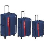 U.S. Polo Assn. PLVLZ24032 Kumaş Valiz 3Lü Set Lacivert