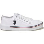 U.S. Polo Assn. Polo Penelope 1FX Beyaz Keten Günlük Sneaker