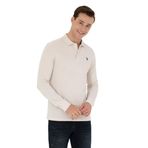 U.S. Polo Assn. Polo Yaka Taş Erkek%100 Pamuk Sweatshirt 1639108 2XL