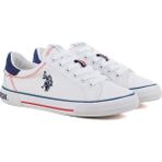 U.S. Polo Assn. Rachel Rahat Tabanlı Kadın Convers Ayakkabı (Beyaz)