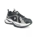U.s.polo Assn.rexha 5Pr Siyah Unisex Comfort Anatomik Spor Ayakkabısı