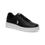 U.s.polo Assn.robert 4Fx Siyah Beyaz Comfort Casual Spor Ayakkabısı