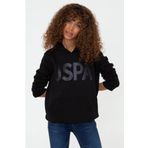 U.S. Polo Assn. Siyah Kadın Sweatshirt