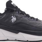 U.S. Polo Assn. Steven 4FX Siyah Erkek Sneaker Ayakkabı
