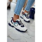 U.S. Polo Assn. Tracky 4pr Kadın Günlük Spor Ayakkabı 10188389BEYAZ-MAVI