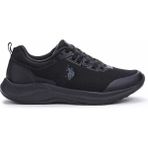 U.s.polo Assn Turbo 3Pr Sıyah Sıyah Comfort Casual Anatomık Gunluk Spor Ayakkabısı
