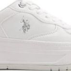 U.S. Polo Assn. U.S.POLO ASSN ELFY 4PR BEYAZ COMFORT CASUAL ANATOMİK SPOR AYAKKABISI
