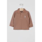 U.S. Polo Assn. U.S. Polo Assn Erkek Bebek Kahverengi Sweatshirt