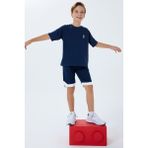 U.S. Polo Assn. U.S. Polo Assn Erkek Çocuk 2 li Bermuda T-şhirt Takım Lacivert - 14 - 15 Yaş