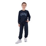 U.S. Polo Assn. U.S. Polo Assn Erkek Çocuk Eşofman Takımı, 14-15 Yaş, US2229-C-V2, Lacivert, erkek-çocuk