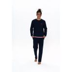 U.s. Polo Assn. U.s. Polo Assn. Erkek Lacivert Kutulu Çeyizlik Pijama Takımı - Ilc2.18s92c0m