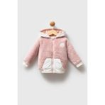U.S. Polo Assn. U.s. Polo Assn Kız Bebek Mont Pudra - 3 - 4 Yaş