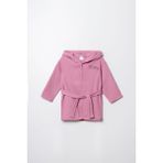 U.S. POLO ASSN U.S Polo Assn. Kız Bebek Mor Bornoz - Standart