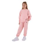 U.S. Polo Assn. U.S. Polo Assn Kız Çocuk Eşofman Takımı, 12-13 Yaş, US2300-C-V3, Pembe, kız-çocuk