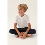 U.S. Polo Assn. U.s. Polo Assn Lisanslı Palm Tree Krem Erkek Çocuk Pijama Takımı 5274-43181 Krem