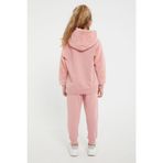 U.S. Polo Assn. U.s. Polo Assn Lisanslı Retro Pembe Kız Çocuk Polar Eşofman Takım