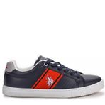 U.S. POLO ASSN. U.S.POLO JOSE 3FX COMFORT CASUAL GÜNLÜK SPOR AYAKKABISI LACİVERT TURUNCU 43