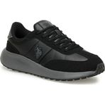 U.S. POLO ASSN. U.S.POLO REMUS 3PR SİYAH COMFORT CASUAL GÜNLÜK UNİSEX SPOR AYAKKABI SİYAH 36
