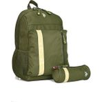 U.s. Polo Assn. Unisex Okul Sırt Çantası + Kalemlik Set – PLÇAN24361 / PLÇAN24357 / PLÇAN24355 - Yeşil