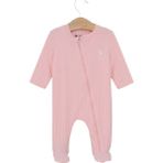 U.S. Polo Assn. Us Polo Kız Patikli Tulum - 2144US - Açık Pembe - 6 - 9 Ay Açık Pembe
