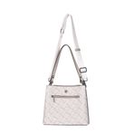 U.S. Polo Assn. US24109 Beyaz Gri 26x22x13 cm Kadın Omuz Çantası
