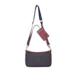 U.S. Polo Assn. US24738 Lacivert Bordo Kadın Omuz Çantası