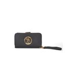 U.S. Polo Assn. USC24457 Siyah Kadın Portföy Clutch Çanta